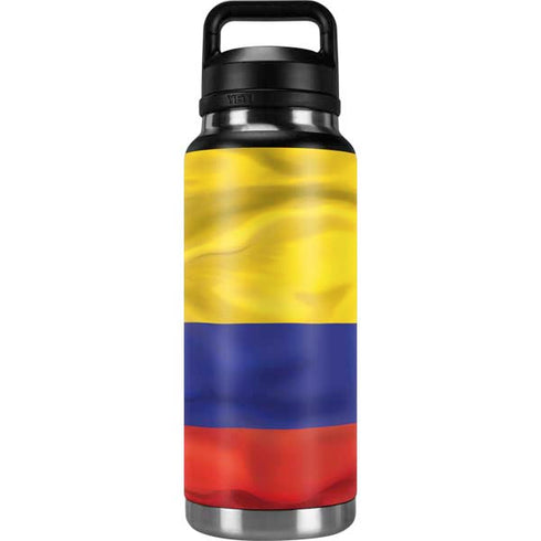 Colombia Flag YETI Rambler 36oz Bottle Skin